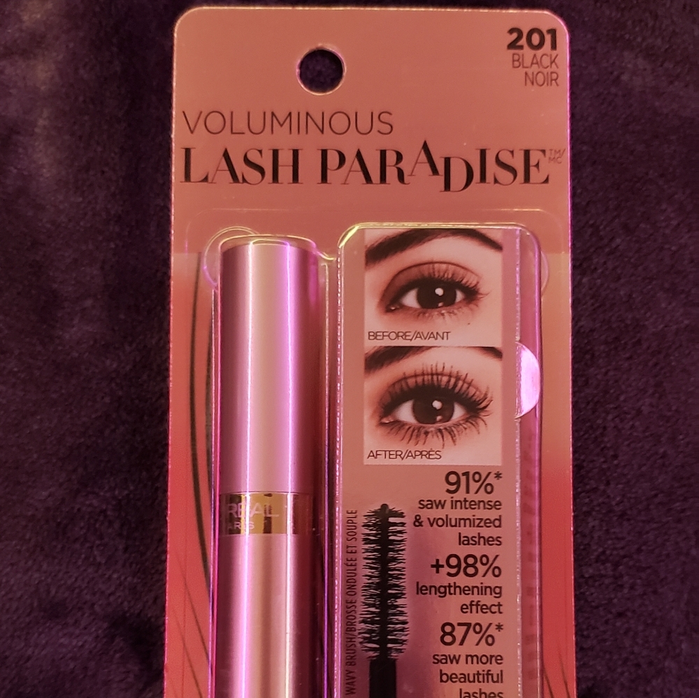 LOREAL Lash Paradise Black 2/$14